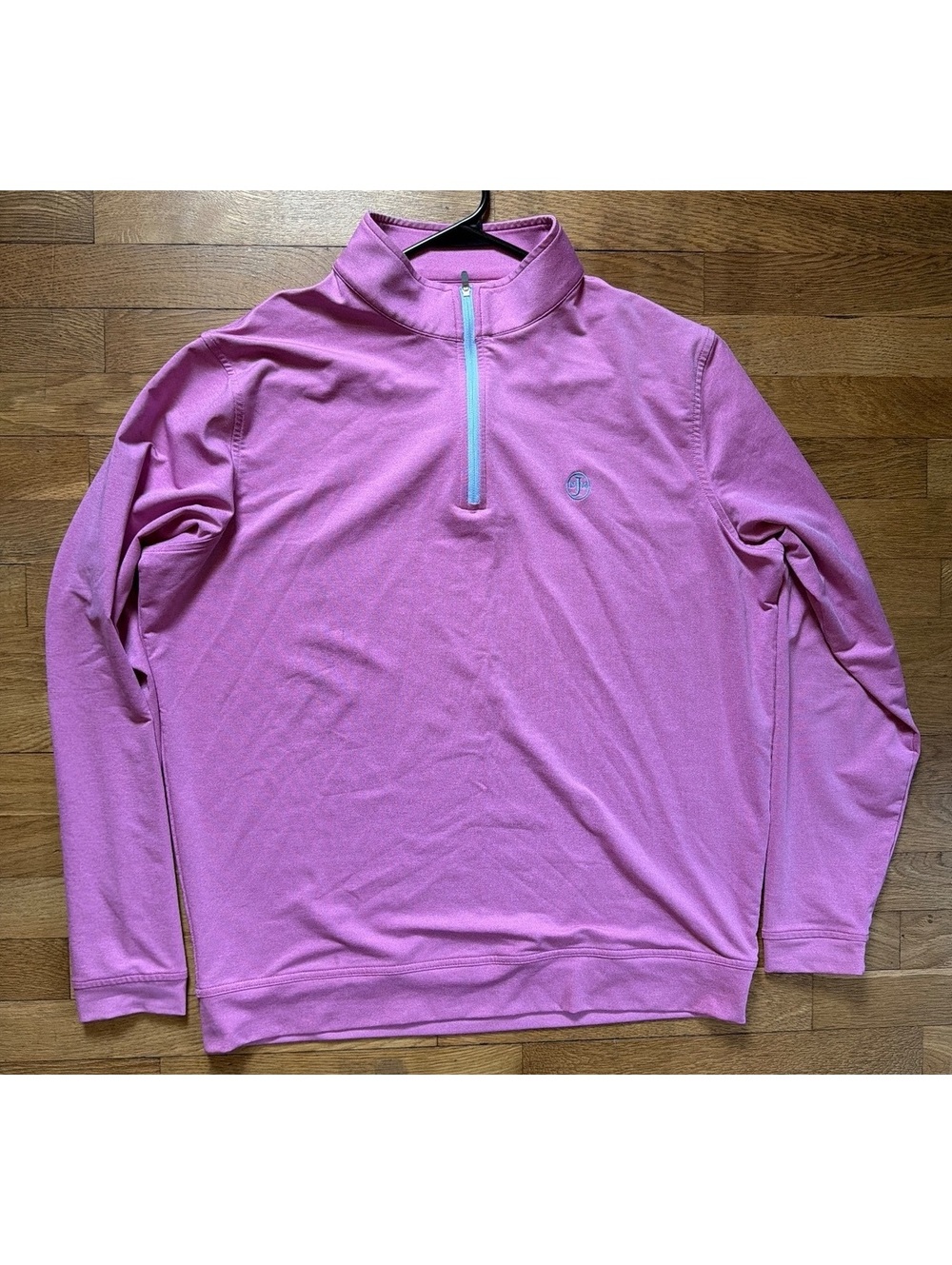 Large - Men - Peter Millar Pink Quarter-Zip Pullover